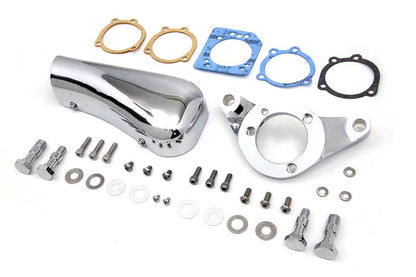 Chrome Wyatt Gatling Breather Snoot Assembly