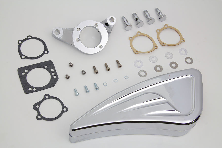 Chrome Wyatt Gatling Air Cleaner Assembly