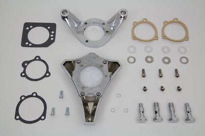 Chrome Wyatt Gatling Air Cleaner Assembly