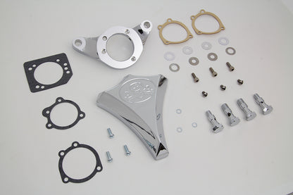 Chrome Wyatt Gatling Air Cleaner Assembly