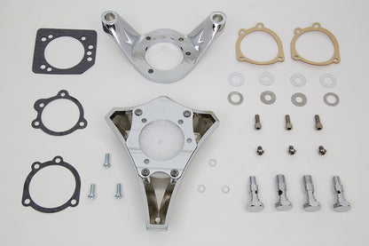 Chrome Wyatt Gatling Air Cleaner Assembly