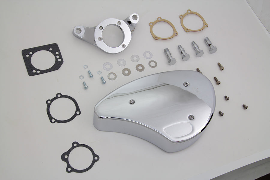 Chrome Wyatt Gatling Air Cleaner Assembly