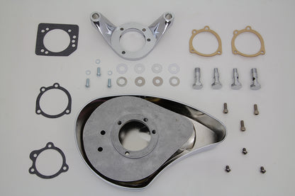 Chrome Wyatt Gatling Air Cleaner Assembly