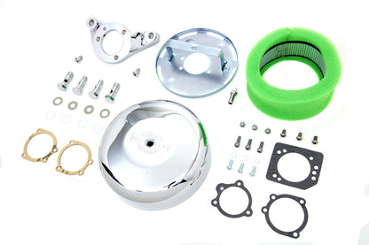 Chrome Wyatt Gatling Air Cleaner Assembly