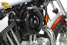 Black Wyatt Gatling Air Cleaner Assembly