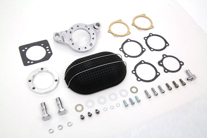 Black Wyatt Gatling Air Cleaner Assembly