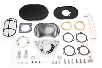 Black Wyatt Gatling Air Cleaner Assembly