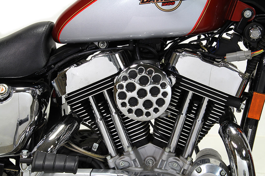 Chrome Wyatt Gatling Air Cleaner Assembly
