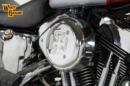 Chrome Wyatt Gatling Air Cleaner Assembly