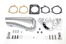 Chrome Wyatt Gatling Breather Snoot Assembly