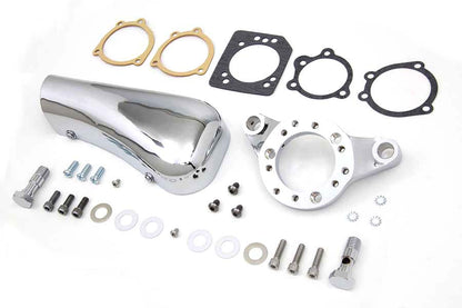 Chrome Wyatt Gatling Breather Snoot Assembly