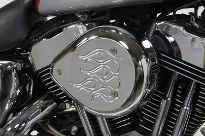 Chrome Wyatt Gatling Air Cleaner Assembly
