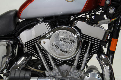 Chrome Wyatt Gatling Air Cleaner Assembly