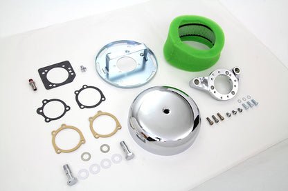 Chrome Wyatt Gatling Air Cleaner Assembly