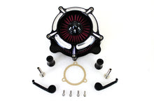 Exposed Filter Air Cleaner Kit Black