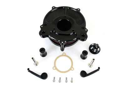 Exposed Filter Air Cleaner Kit Black