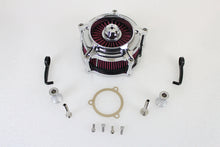 Chrome Exposed Filter Air Cleaner Kit