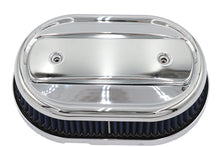 M8 Oval Air Cleaner Cover Kit Chrome