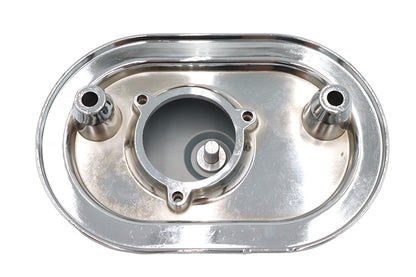 M8 Oval Air Cleaner Cover Kit Chrome