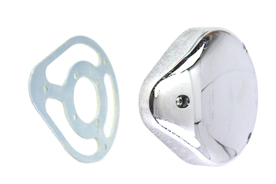 5 Teardrop Linkert Cover Kit Chrome