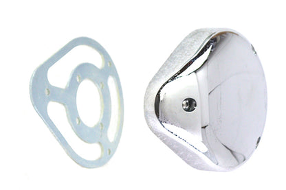 5 Teardrop Linkert Cover Kit Chrome