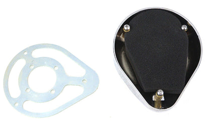 5 Teardrop Linkert Cover Kit Chrome