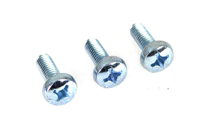 Panhead Phillips Screw Set Zinc Plated