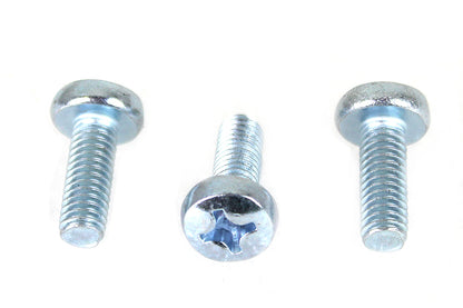 Panhead Phillips Screw Set Zinc Plated