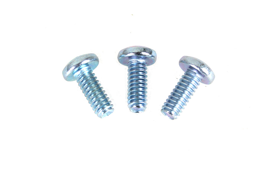 Panhead Phillips Screw Set Zinc Plated