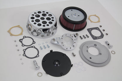 Chrome Wyatt Gatling Air Cleaner Assembly