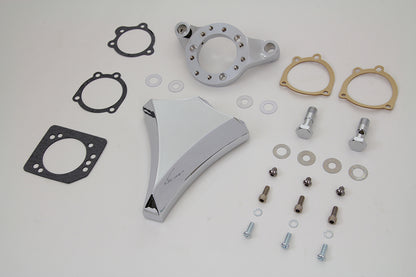 Chrome Wyatt Gatling Air Cleaner Assembly