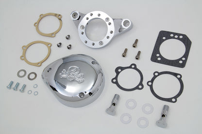 Chrome Wyatt Gatling Air Cleaner Assembly