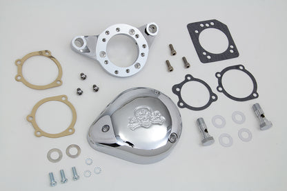 Chrome Wyatt Gatling Air Cleaner Assembly