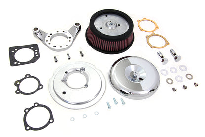 Chrome Wyatt Gatling Air Cleaner Assembly