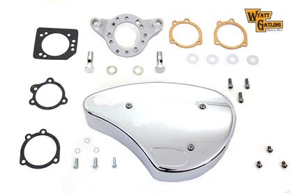 Chrome Wyatt Gatling Air Cleaner Assembly