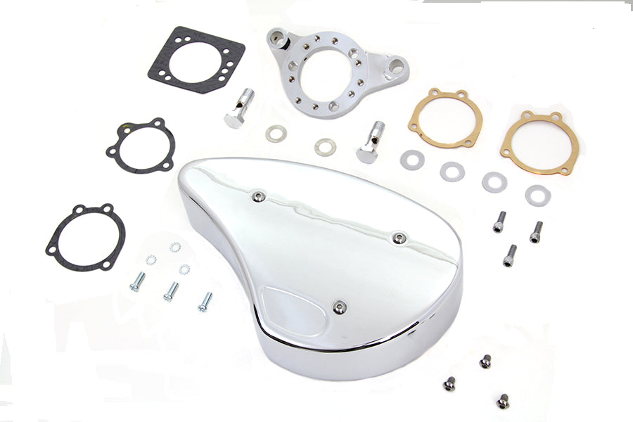 Chrome Wyatt Gatling Air Cleaner Assembly