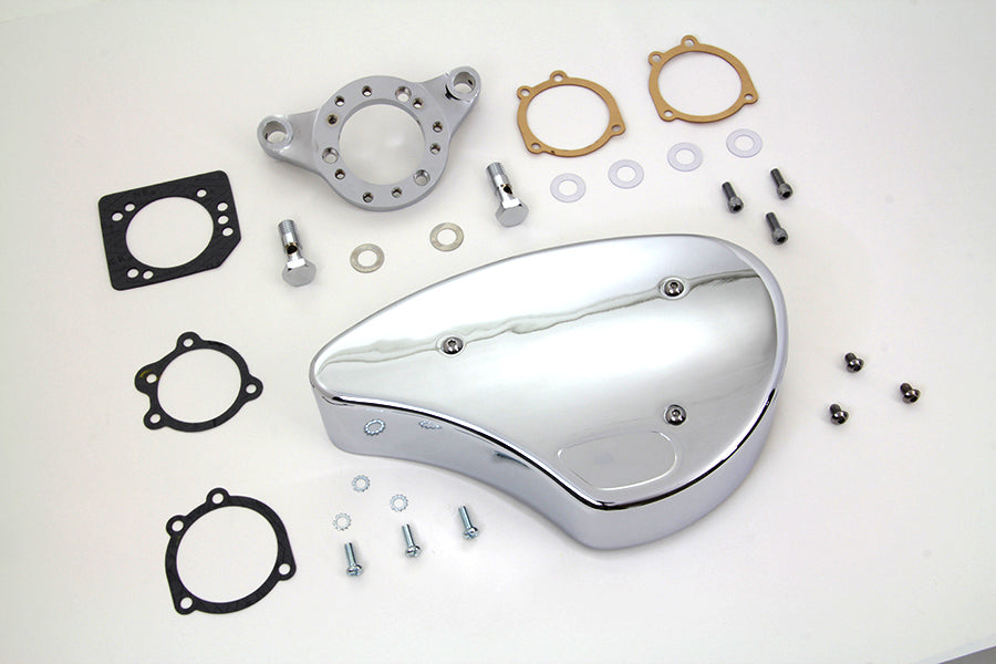 Chrome Wyatt Gatling Air Cleaner Assembly