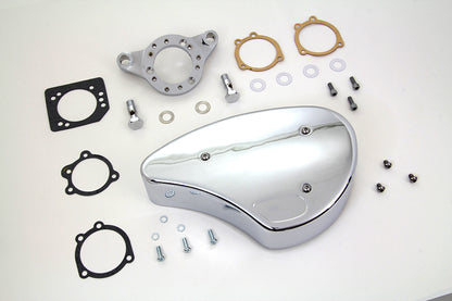 Chrome Wyatt Gatling Air Cleaner Assembly