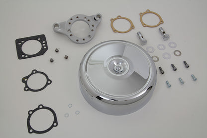 Chrome Wyatt Gatling Air Cleaner Assembly