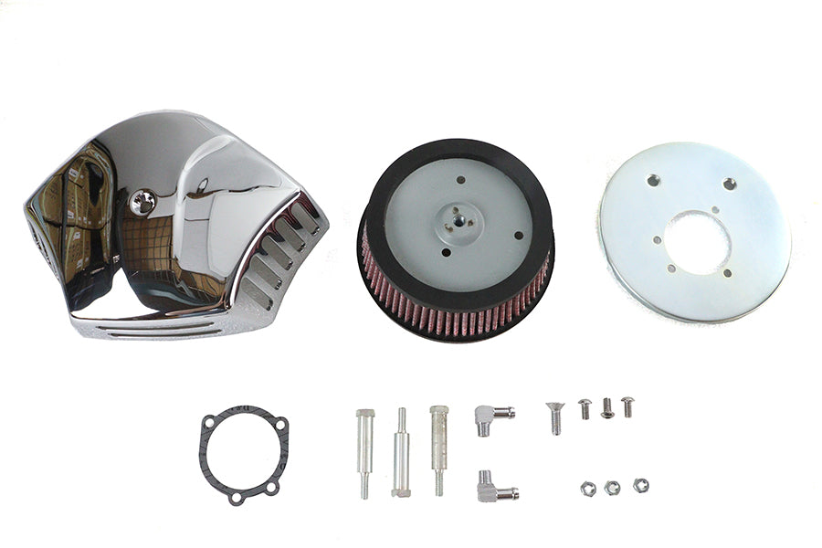 V-Force Air Cleaner Kit Chrome Billet
