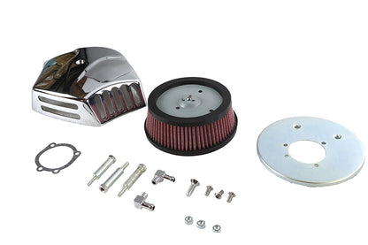 V-Force Air Cleaner Kit Chrome Billet