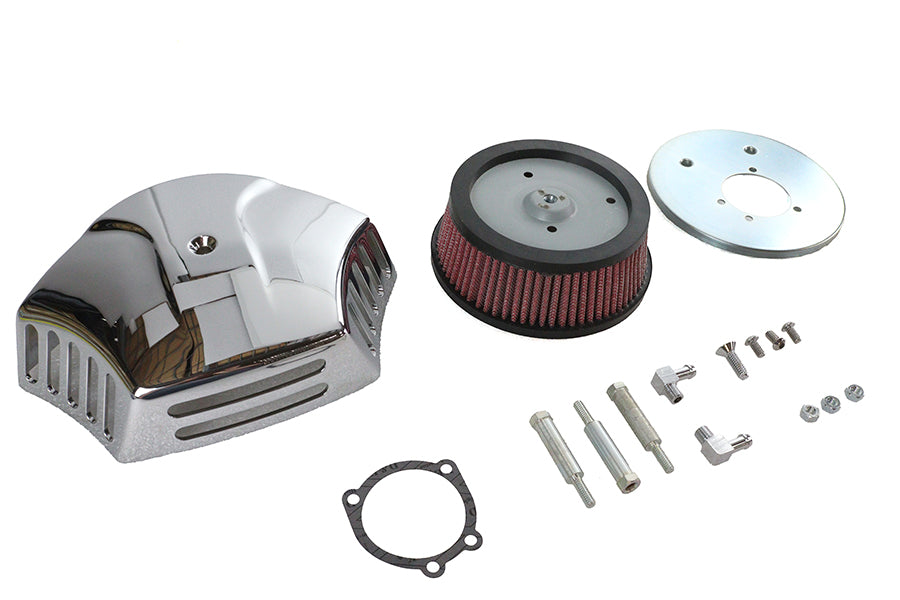 V-Force Air Cleaner Kit Chrome Billet