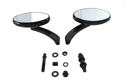 Wyatt Gatling Oblong Mirror Set Black