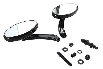 Wyatt Gatling Oblong Mirror Set Black