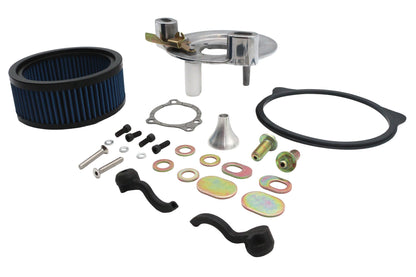 Ultima Free Flow Finned Air Cleaner Kit Polished