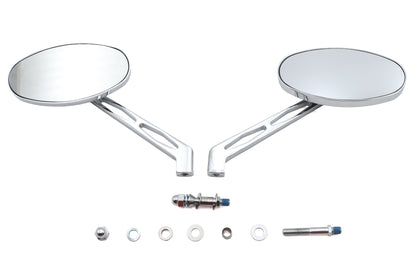 Cateye Mirror Set with Cutout Stems