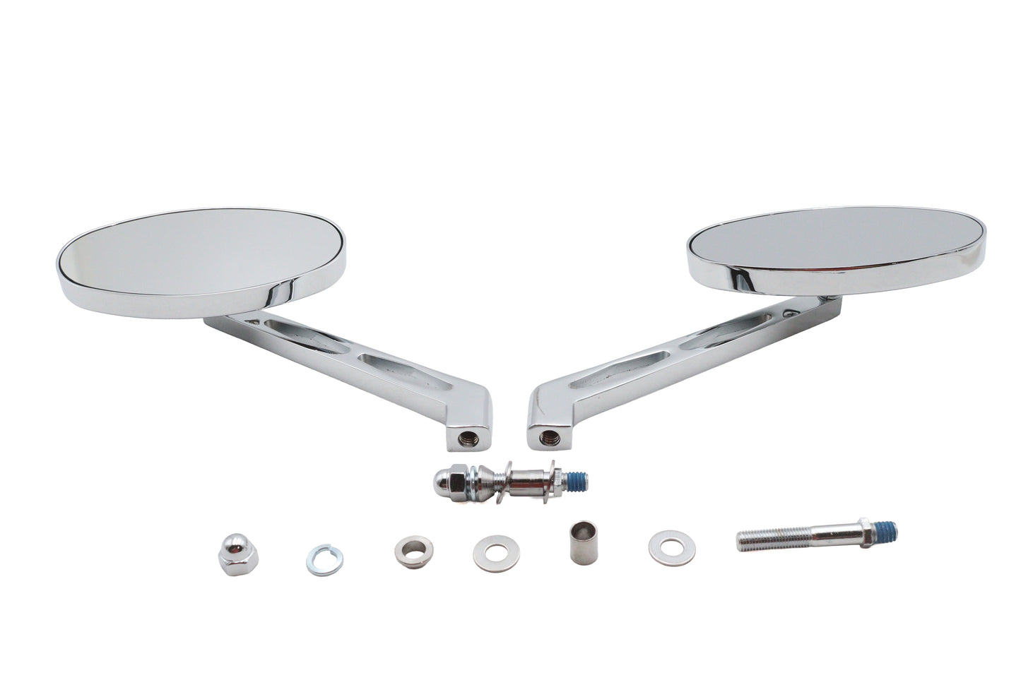 Cateye Mirror Set with Cutout Stems