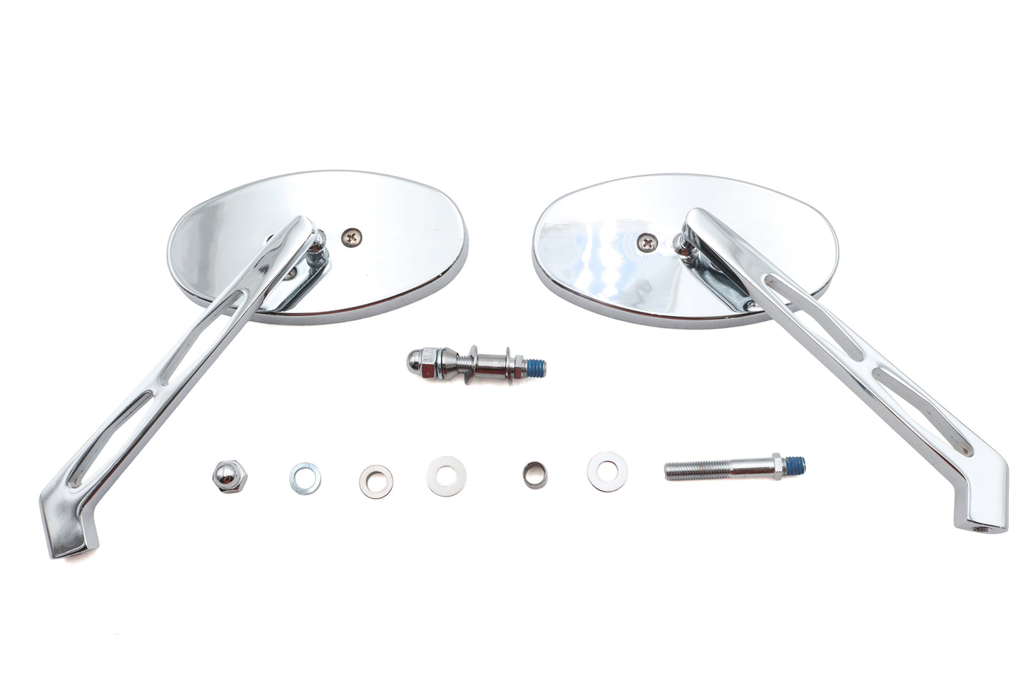 Cateye Mirror Set with Cutout Stems