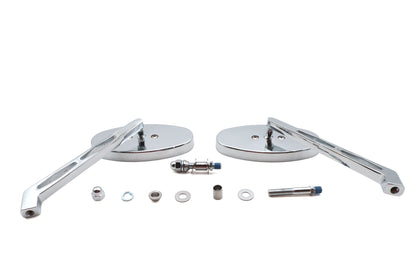 Cateye Mirror Set with Cutout Stems