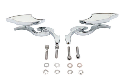 Lucifer Mirror Set Billet with Scroll Stem
